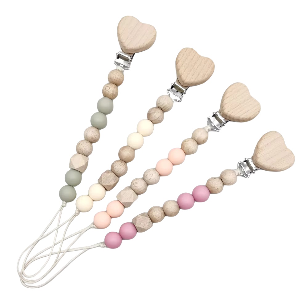 Baby Products Moisturizer - Beukenhouten babyfopspeenclip Tandjes Kauwspeeltje Fopspeenkettingen Dummy