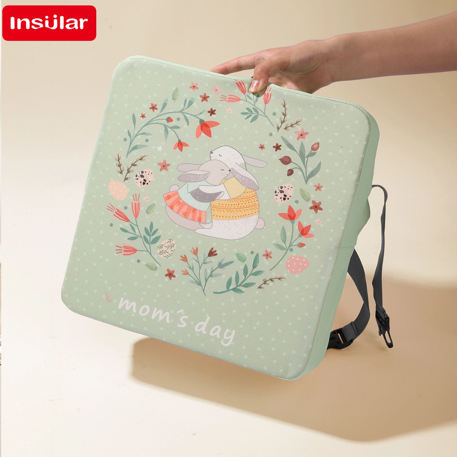 Baby High Chair Booster - Waterdichte kinderstoelverhoger, afneembaar en wasbaar, kinderstoelzitkussen