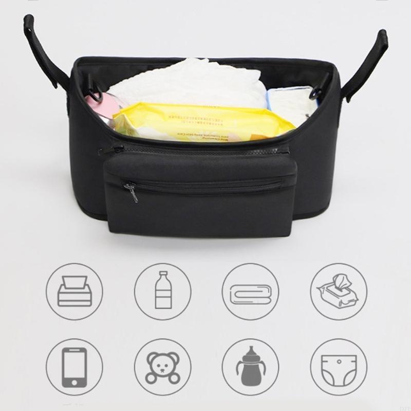 Baby Products Organiser - Kinderwagentas met grote capaciteit, kinderwagen-organizer-etui voor