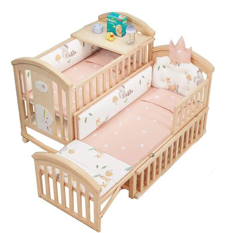 Baby Products For Newborn - Nieuw product: wit houten ledikant voor