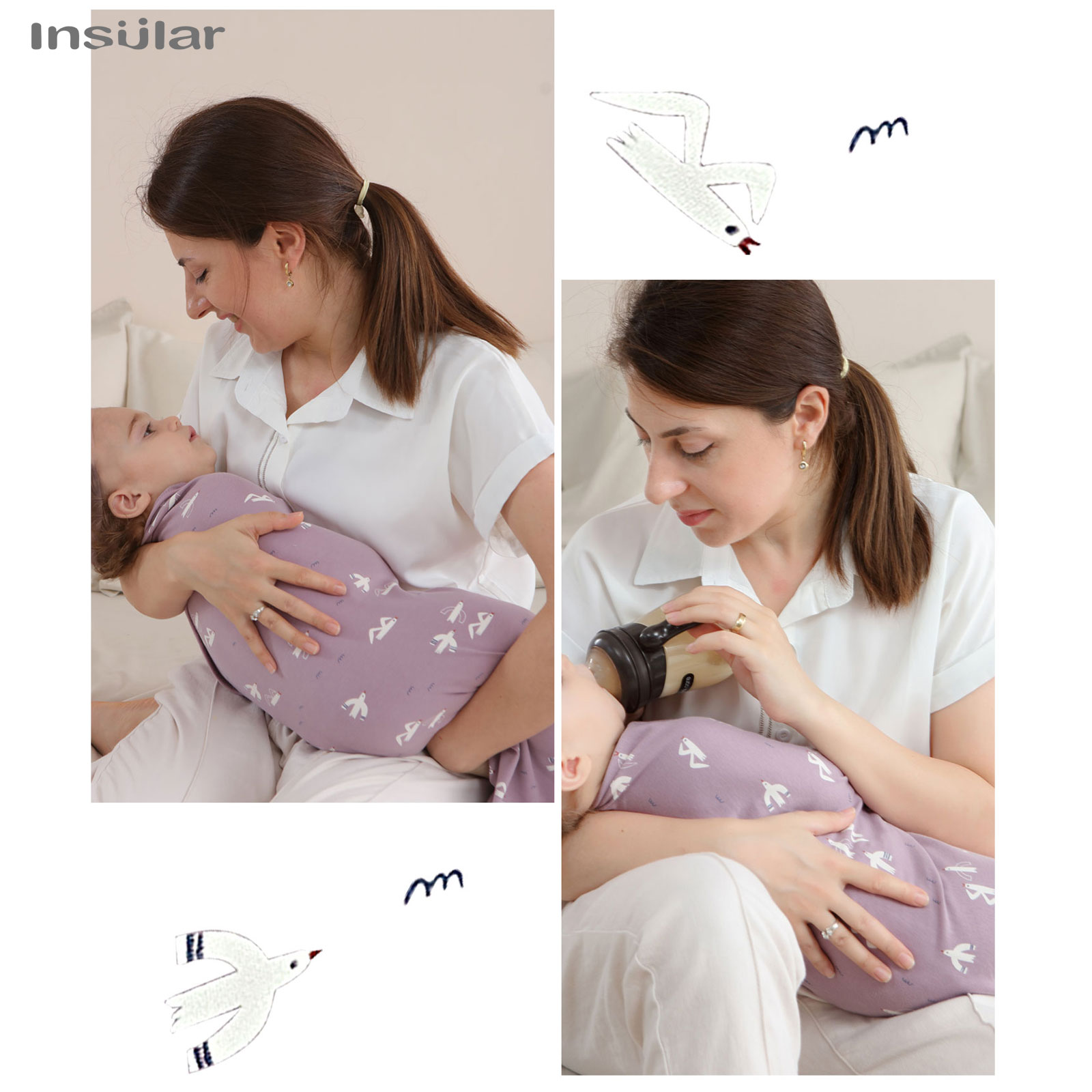 Baby Products For Newborn - Nieuwe baby pasgeboren inbakeren zacht 100%