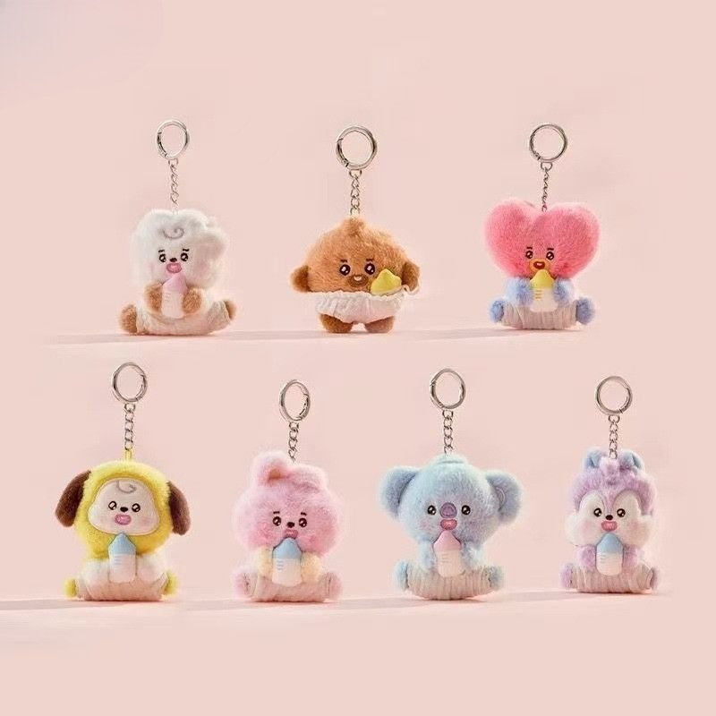 Baby Products Gift - Nieuwe BTS sleutelhanger baby-serie, schattig cartoon