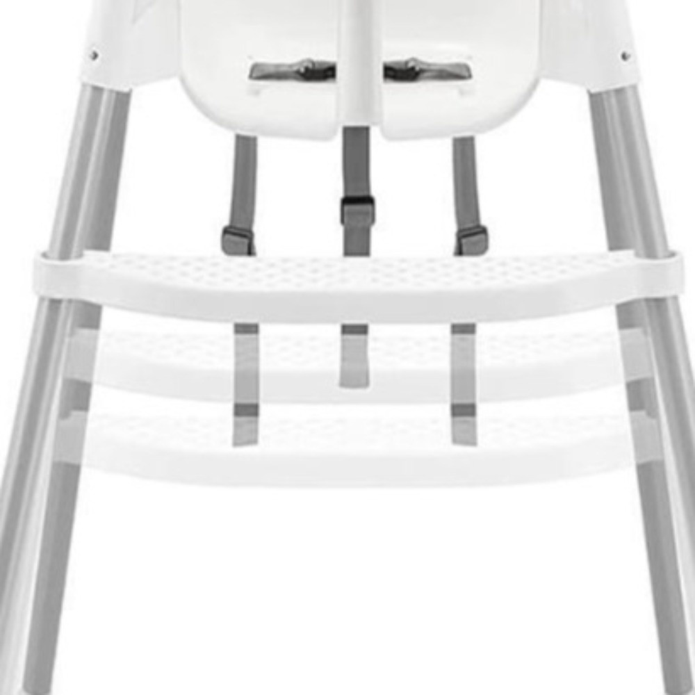 Baby High Chair Booster - Comfortabele kinderstoelvoetsteun Antislipoppervlak Verstelbare pedaalvoetsteun Universele