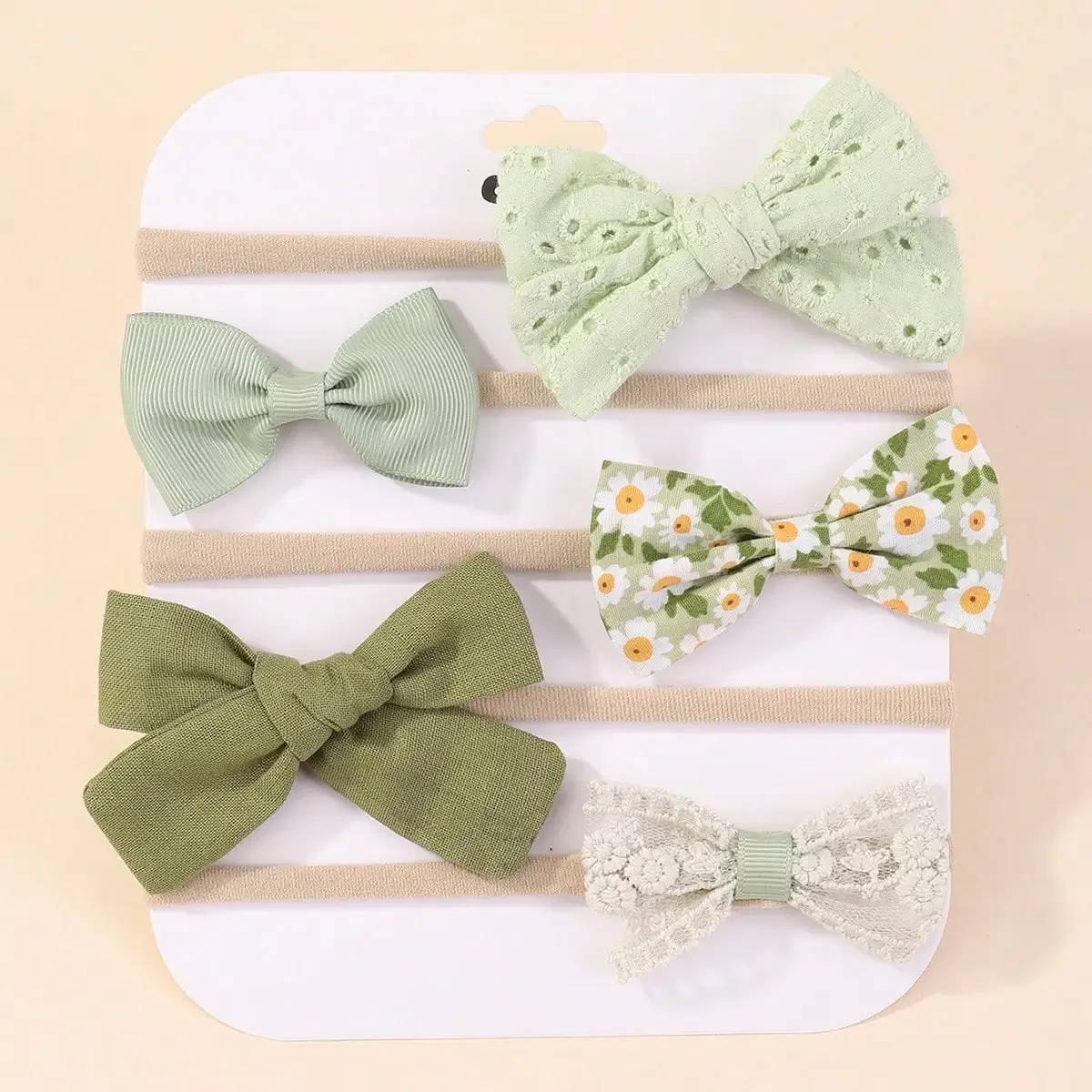 Baby Products Gift - 5 stks/set Baby Elastische Hoofdband Pasgeboren