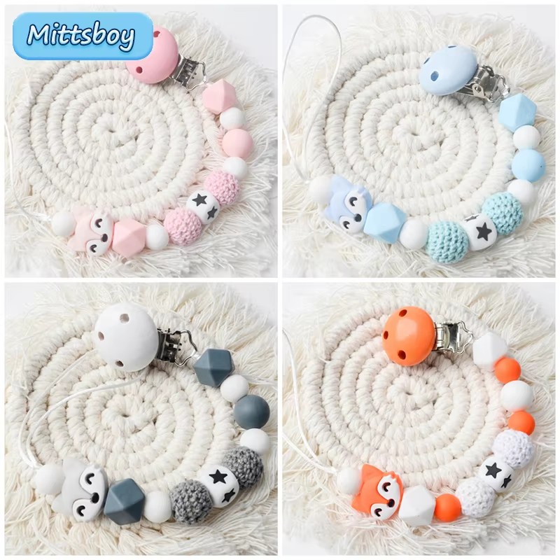 Baby Products Moisturizer - Baby Fopspeen Clips Siliconen Ster Kralen