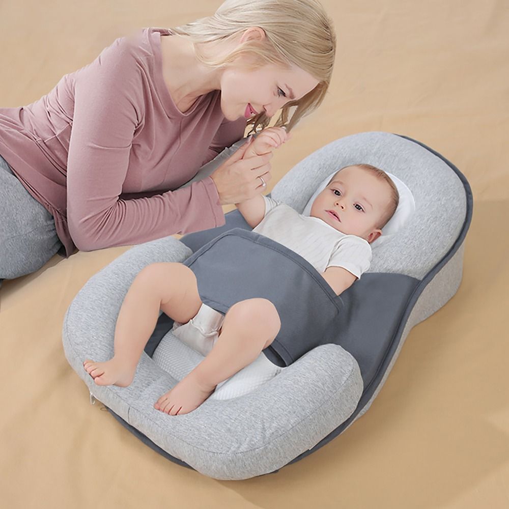 Anti-Roll Baby Pillow - 15 ° Helling Ontwerp Baby Wig