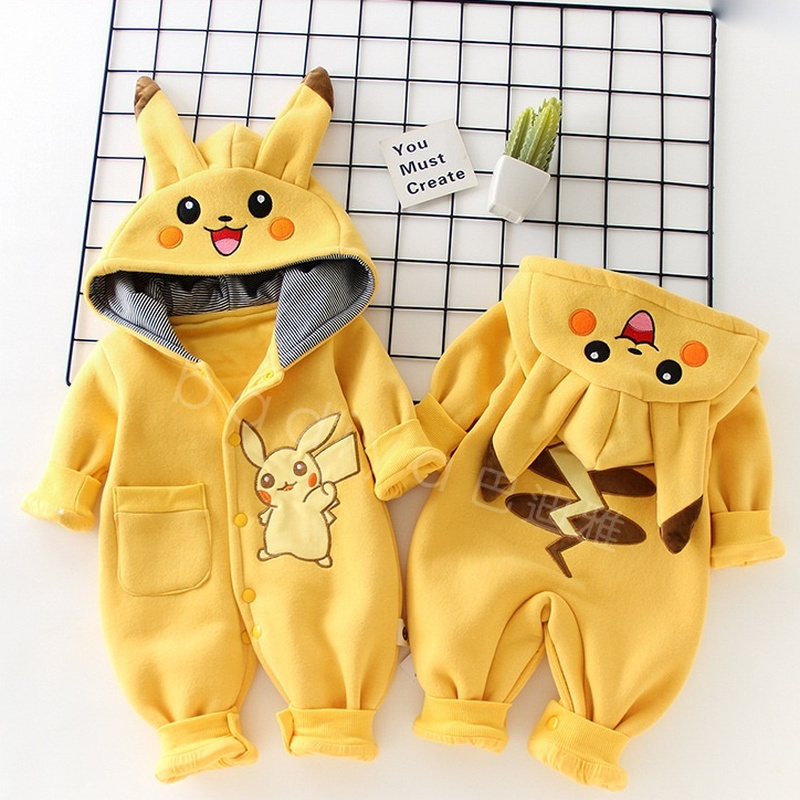 Baby Products For Newborn - Cartoon Pocket Monsters Baby Pyjama Pasgeboren