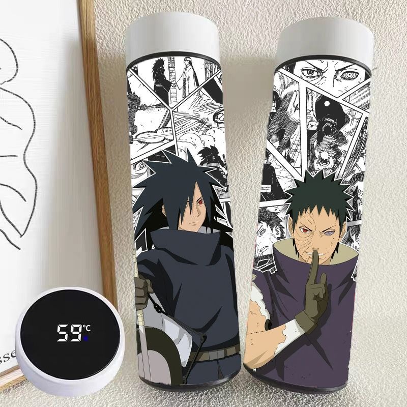 Portable Bottle Warmer - 500ml Anime Naruto Geïsoleerde Thermoskan Slimme
