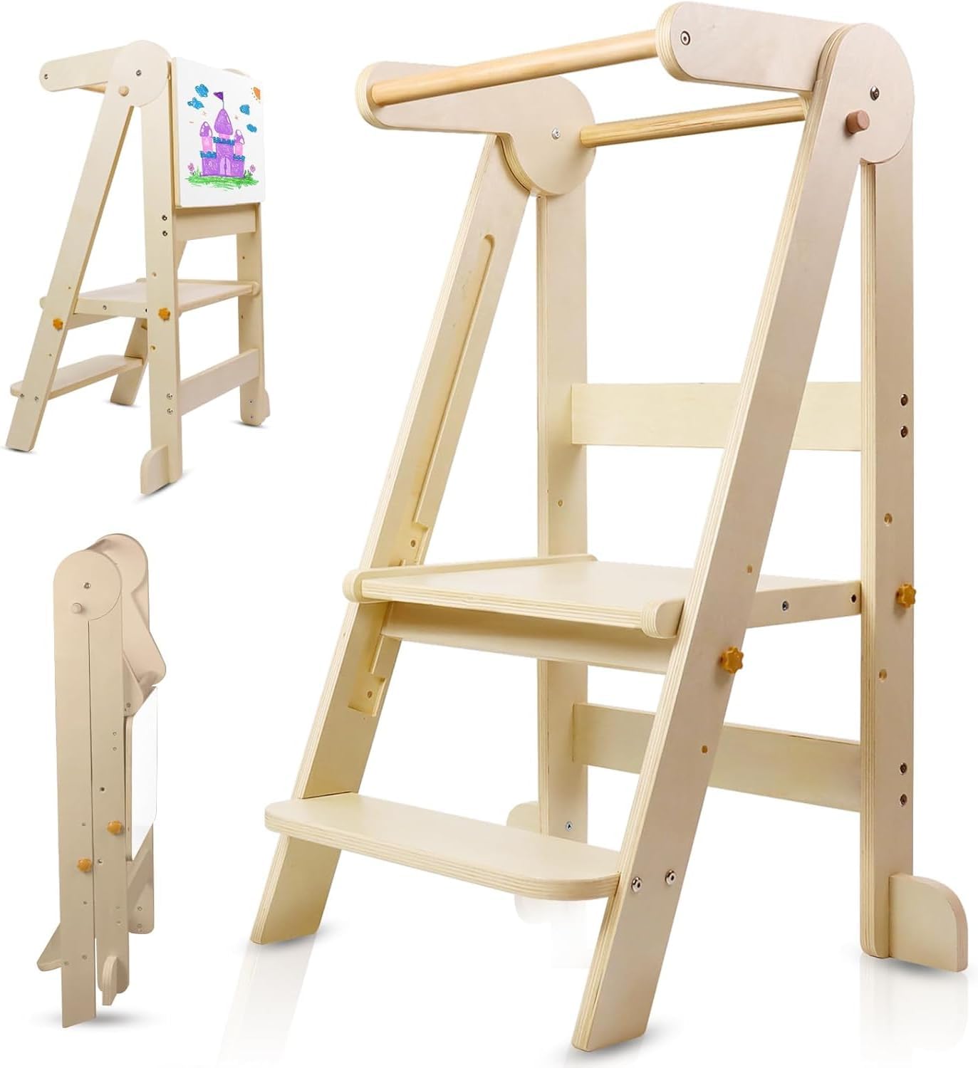 Opvouwbare keukentoren voor pe - Toddler Learning Tower recensie en prijs