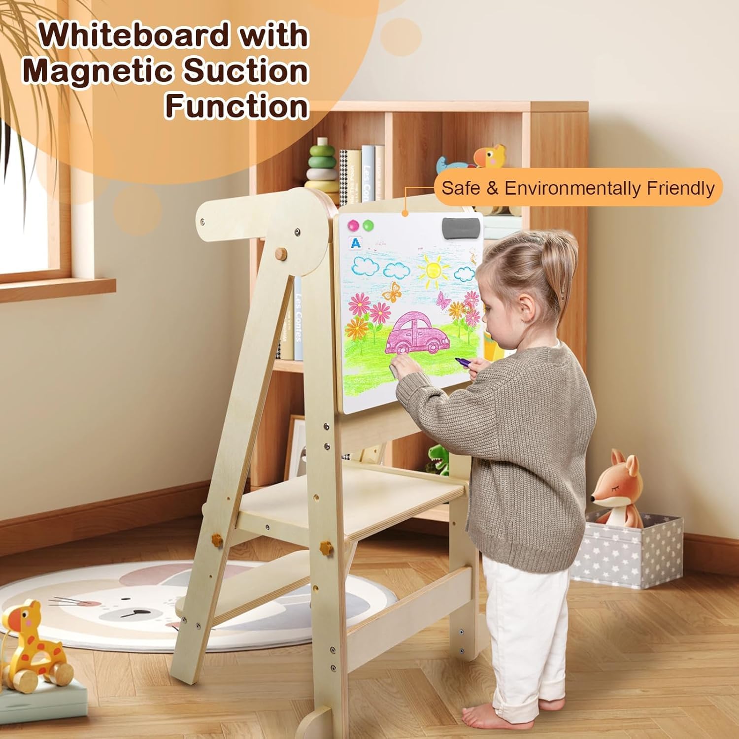 Opvouwbare keukentoren voor pe - Toddler Learning Tower recensie en prijs