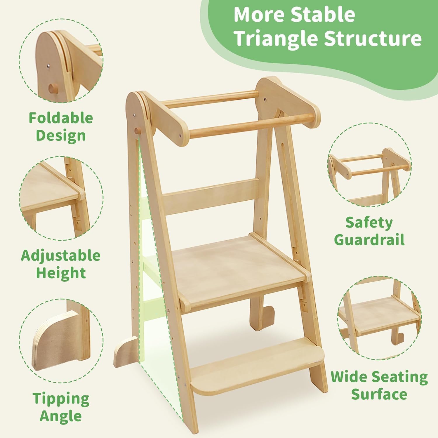 Opvouwbare keukentoren voor pe - Toddler Learning Tower recensie en prijs
