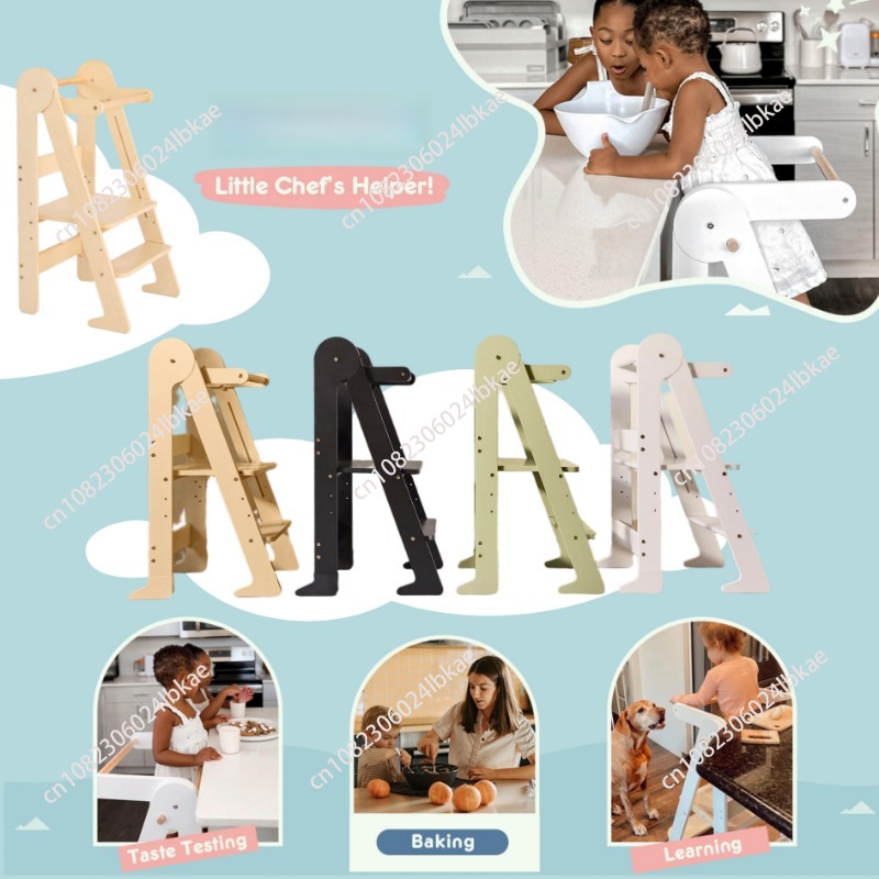 Houten opvouwbare leertoren vo - Toddler Learning Tower recensie en prijs
