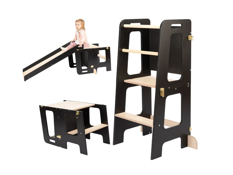 Opvouwbare opstapje voor peute - Toddler Learning Tower recensie en prijs