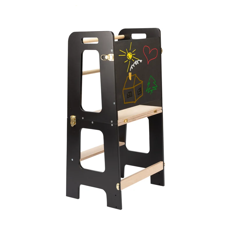 Opvouwbare opstapje voor peute - Toddler Learning Tower recensie en prijs