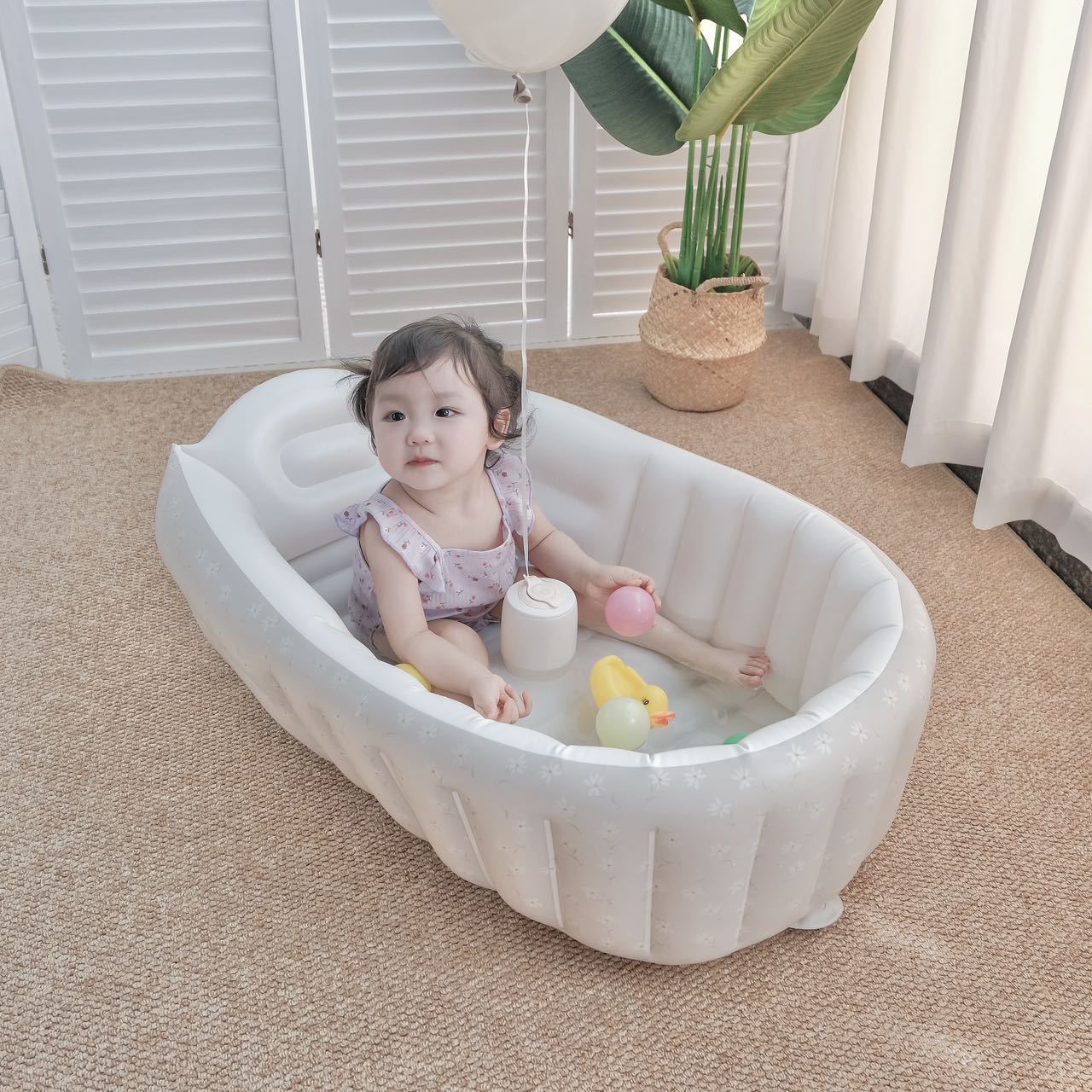 1PC Cartoon Opblaasbaar Bad vo - Baby Products For Newborn recensie en prijs