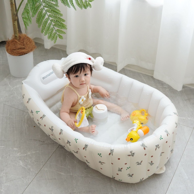 1PC Cartoon Opblaasbaar Bad vo - Baby Products For Newborn recensie en prijs