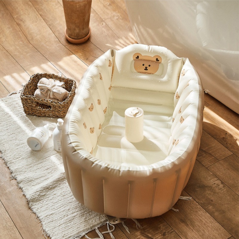 1PC Cartoon Opblaasbaar Bad vo - Baby Products For Newborn recensie en prijs