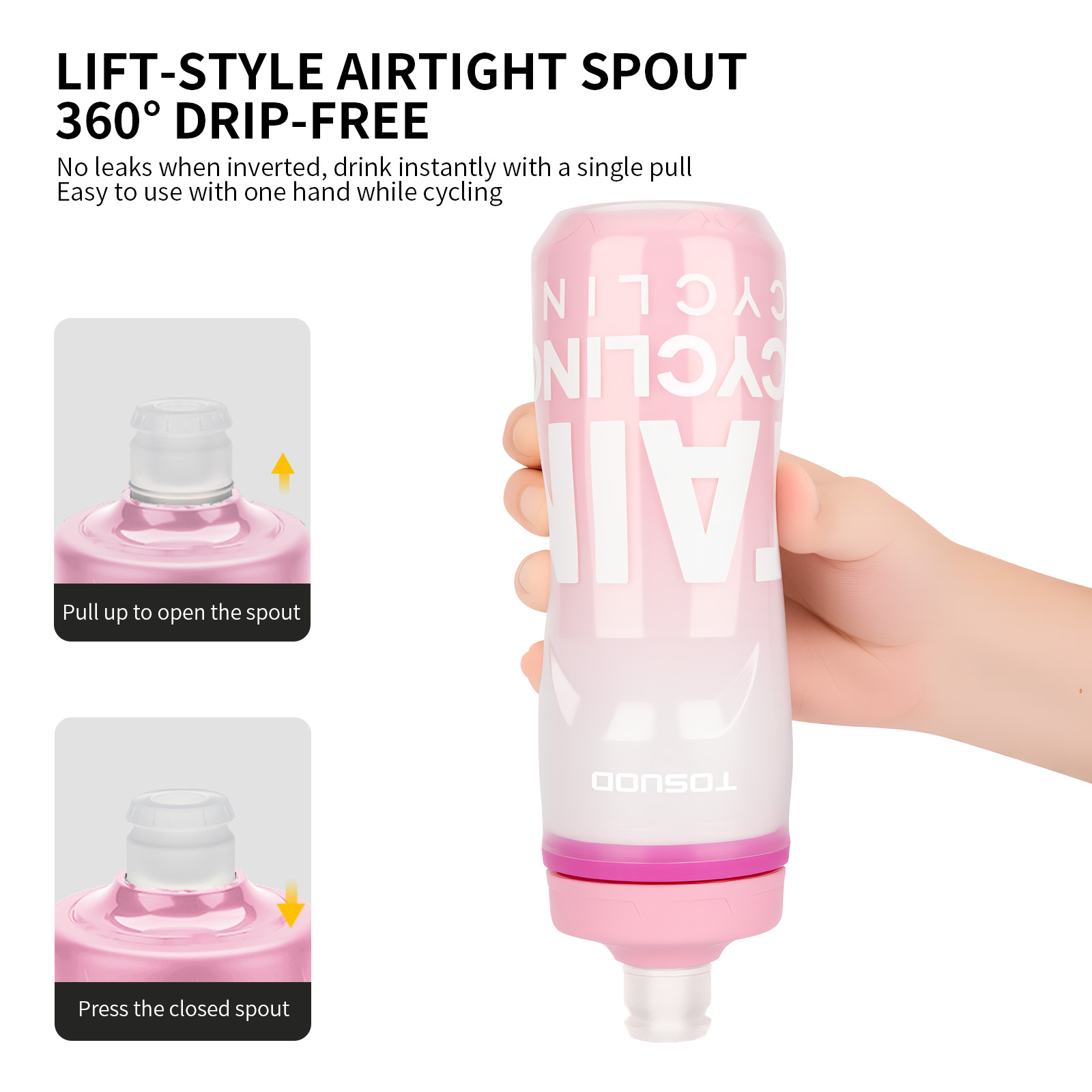 TOSUOD 620ML Fietsen Houd koud - Portable Bottle Warmer recensie en prijs
