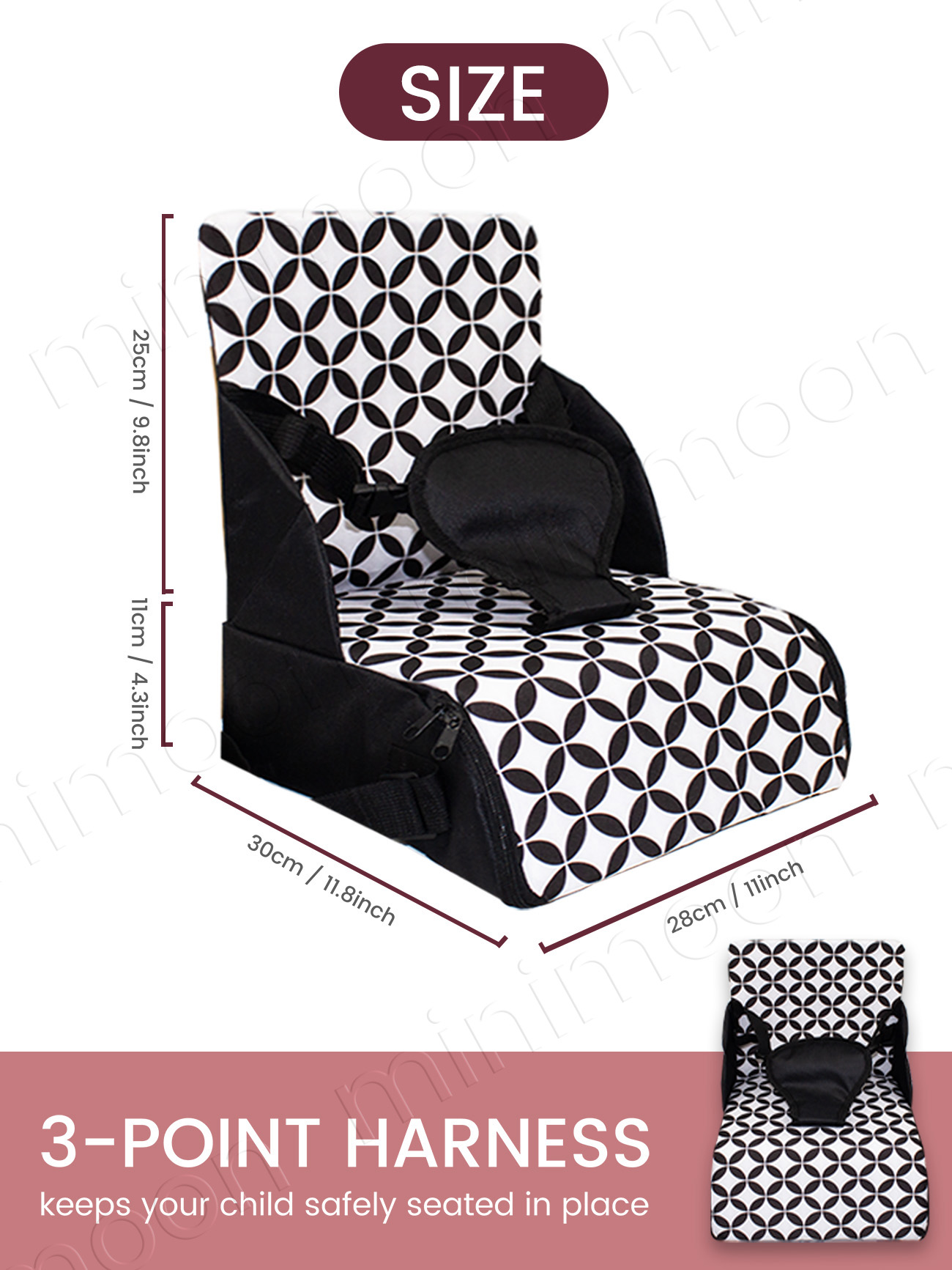 Draagbare babyverhoger voor di - Baby High Chair Booster recensie en prijs