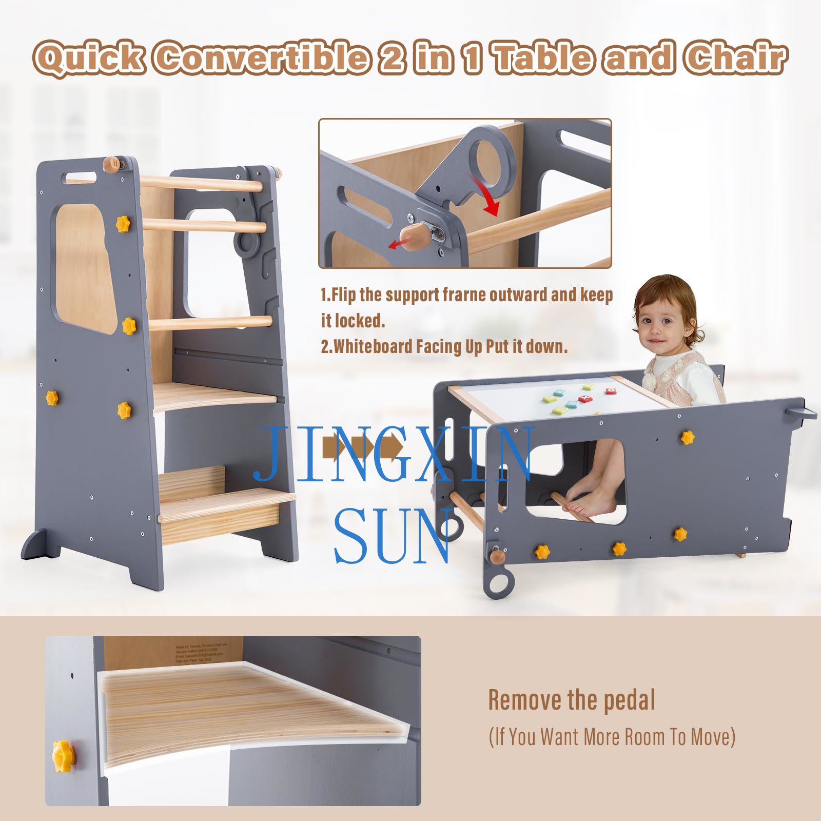 4-in-1 keukentoren voor peuter - Toddler Learning Tower recensie en prijs