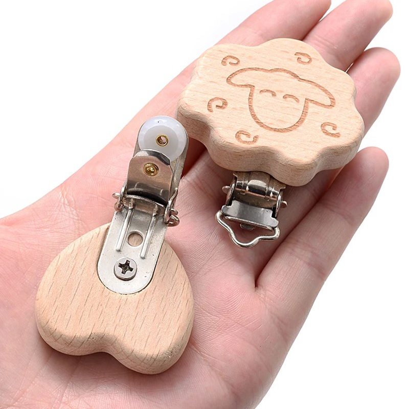 5 Stuks Houten Fopspeen Clip F - Baby Products Moisturizer recensie en prijs